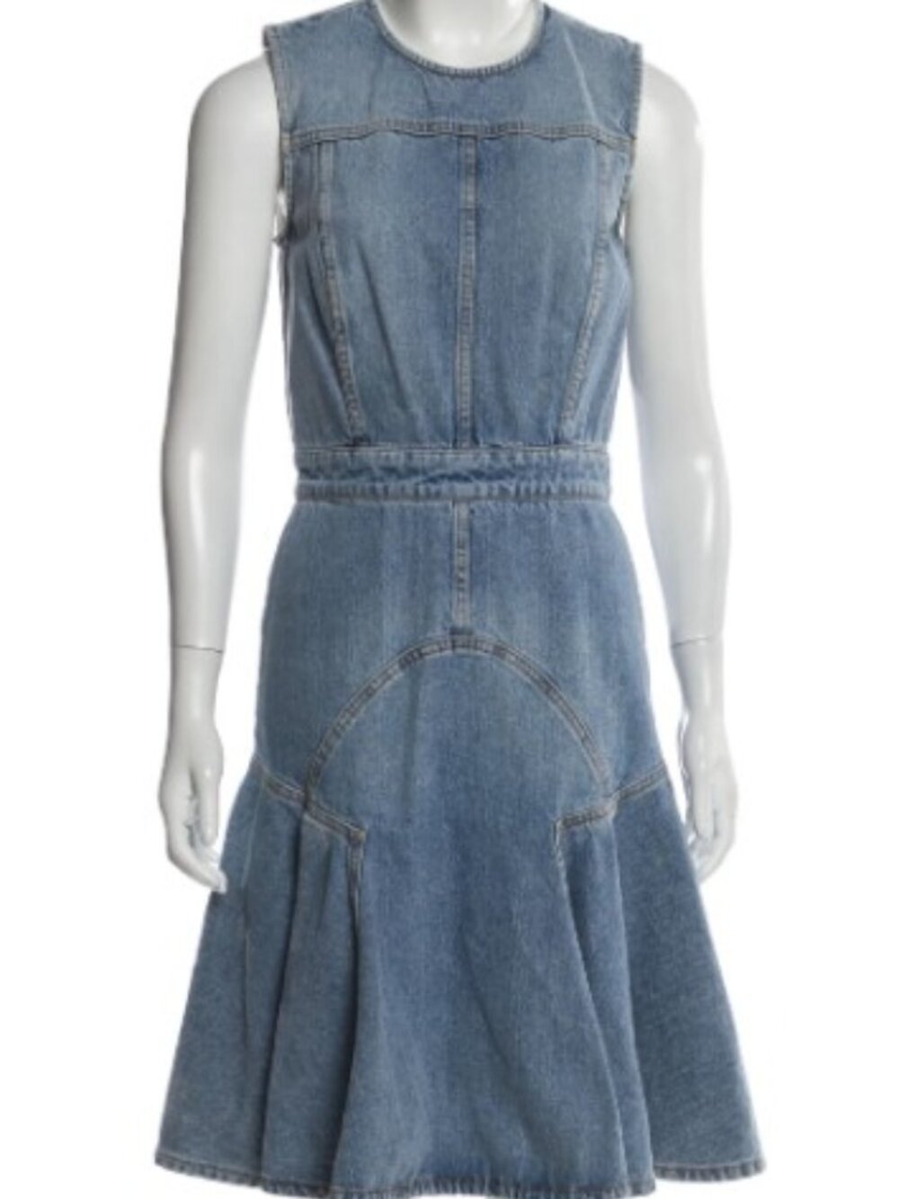 Alexander McQueen Denim Dress